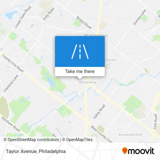 Mapa de Taylor Avenue