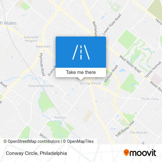 Mapa de Conway Circle