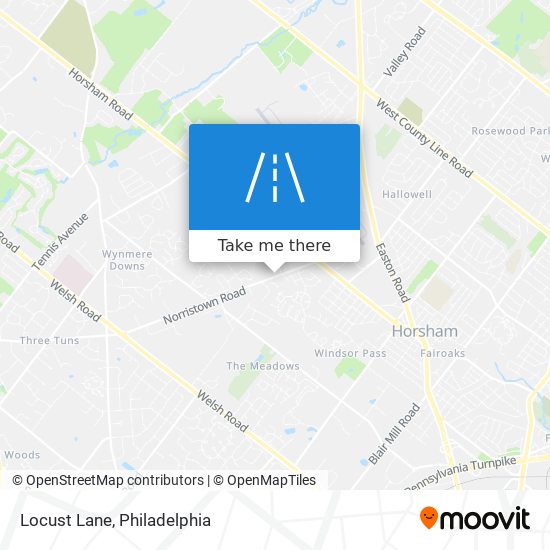 Mapa de Locust Lane