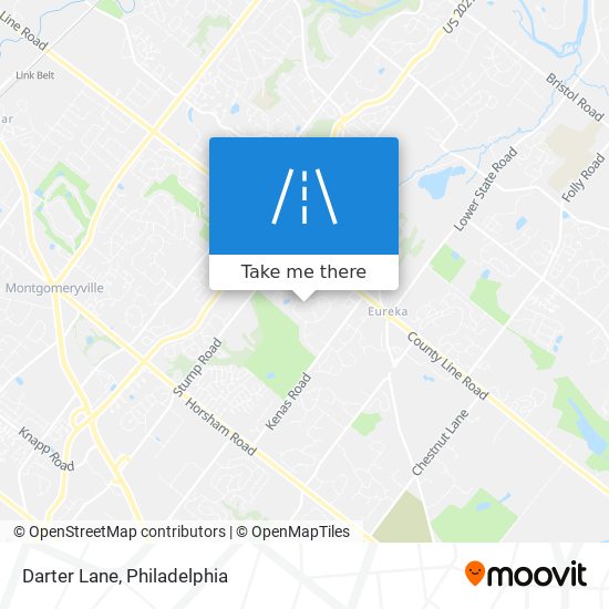 Mapa de Darter Lane