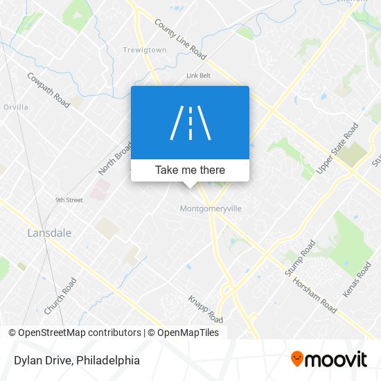 Dylan Drive map