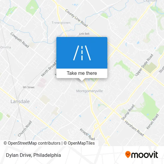 Dylan Drive map