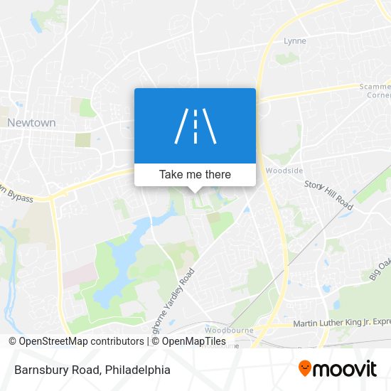 Mapa de Barnsbury Road