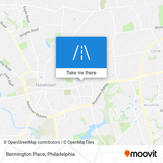 Bennington Place map