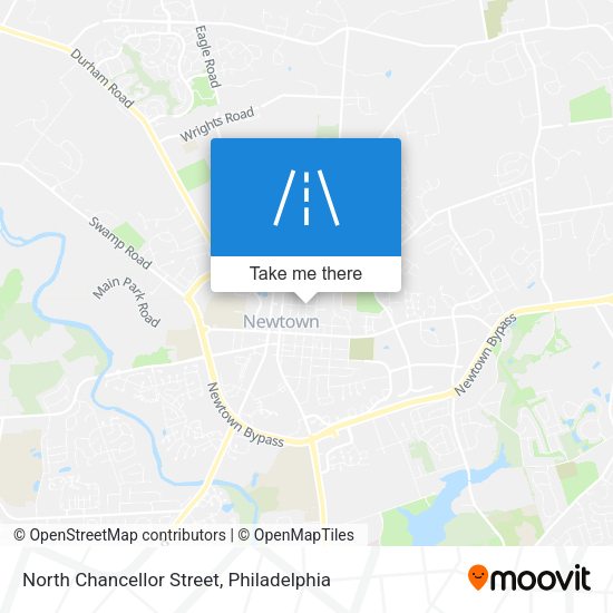 North Chancellor Street map