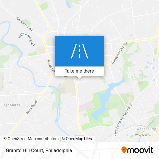 Granite Hill Court map
