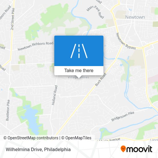 Wilhelmina Drive map