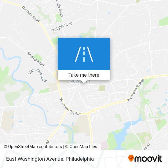 Mapa de East Washington Avenue