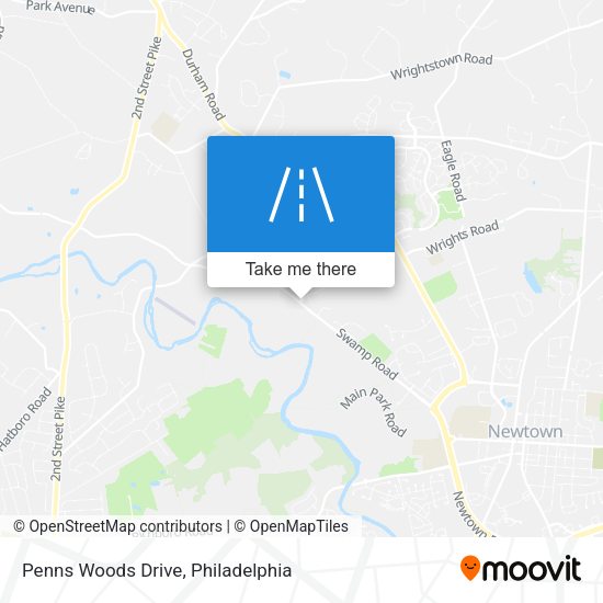 Penns Woods Drive map