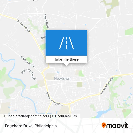 Edgeboro Drive map