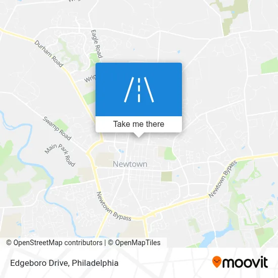 Edgeboro Drive map