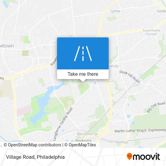 Mapa de Village Road