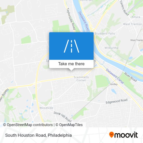 South Houston Road map