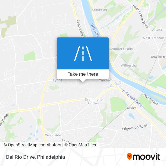 Mapa de Del Rio Drive