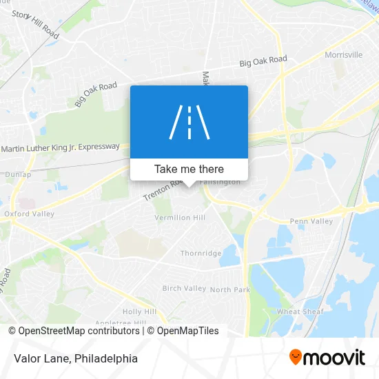 Valor Lane map