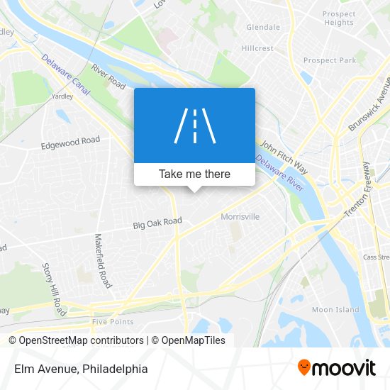 Mapa de Elm Avenue