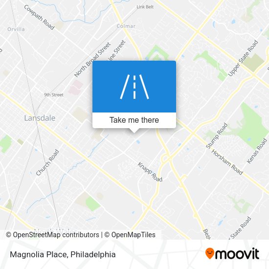 Magnolia Place map