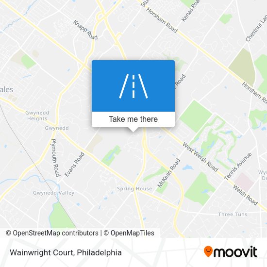 Mapa de Wainwright Court