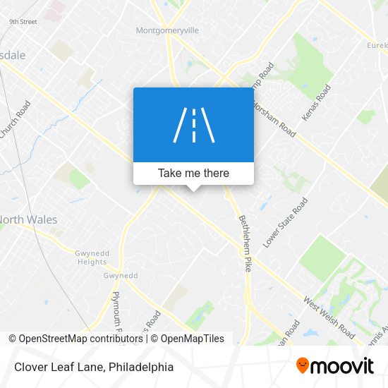 Mapa de Clover Leaf Lane