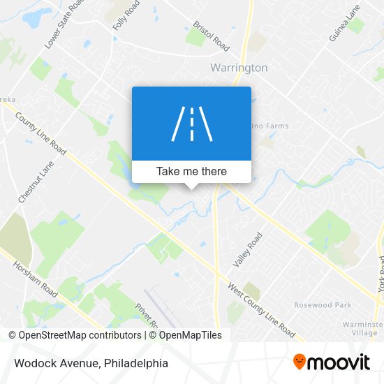 Wodock Avenue map