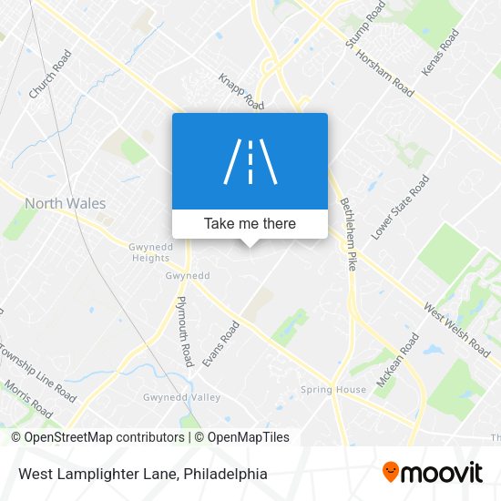 Mapa de West Lamplighter Lane