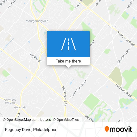 Mapa de Regency Drive