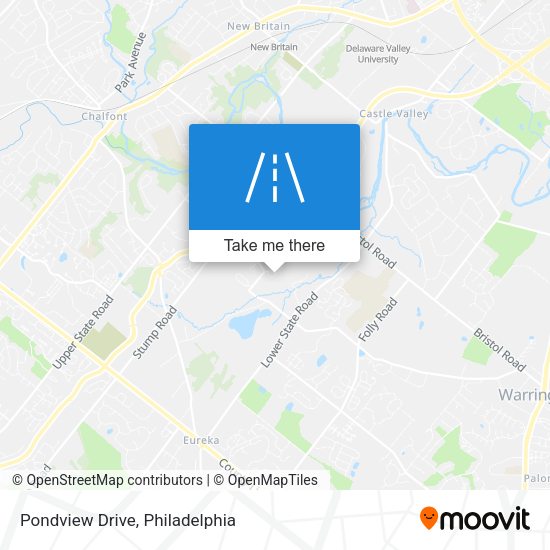 Mapa de Pondview Drive