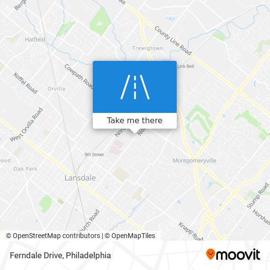 Ferndale Drive map