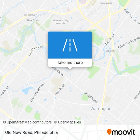 Mapa de Old New Road