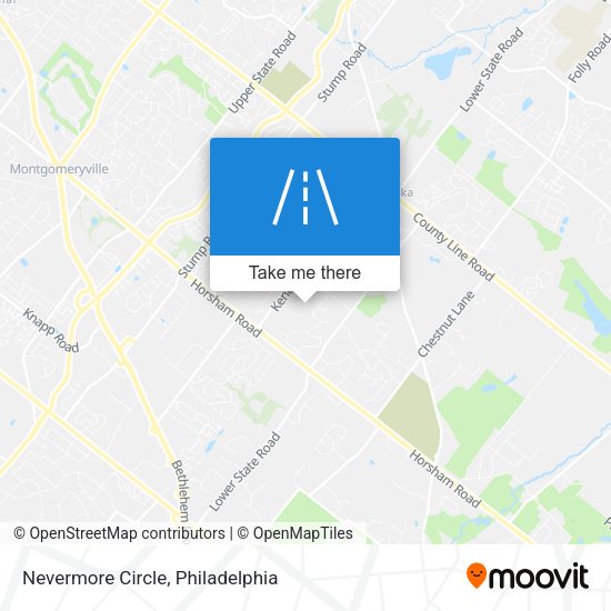 Nevermore Circle map