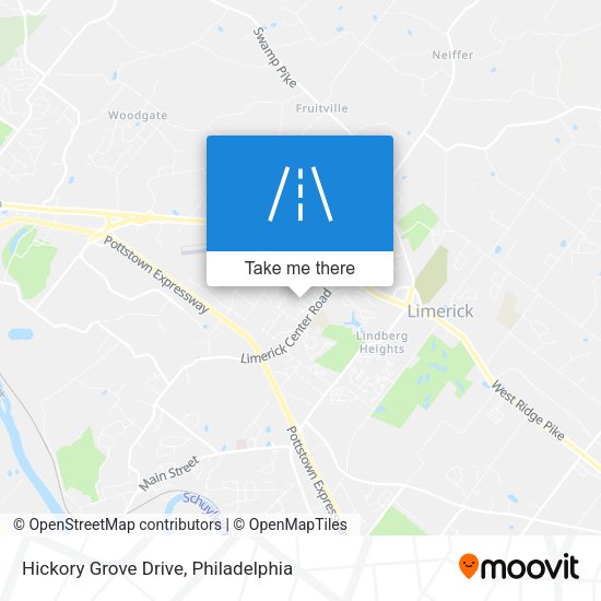 Hickory Grove Drive map