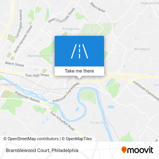 Bramblewood Court map