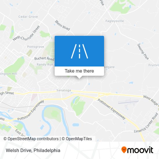 Mapa de Welsh Drive