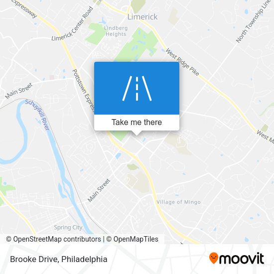 Mapa de Brooke Drive