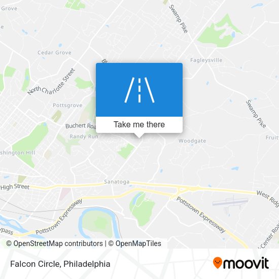 Mapa de Falcon Circle