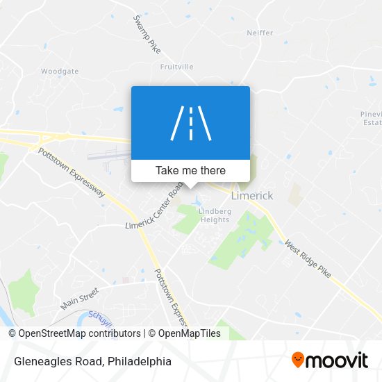 Mapa de Gleneagles Road
