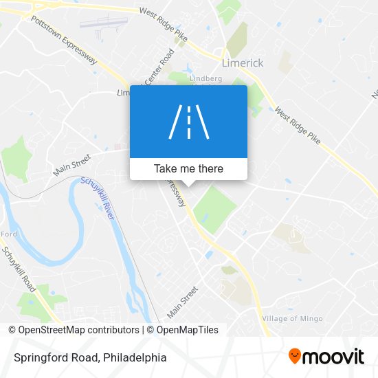 Mapa de Springford Road