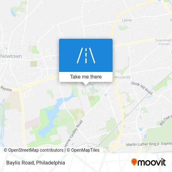 Mapa de Baylis Road