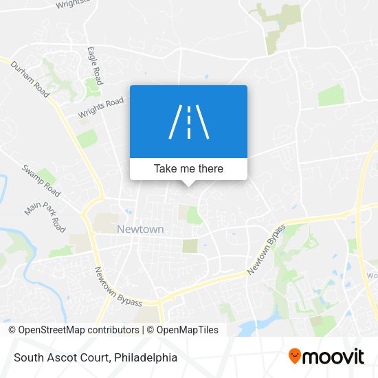 South Ascot Court map