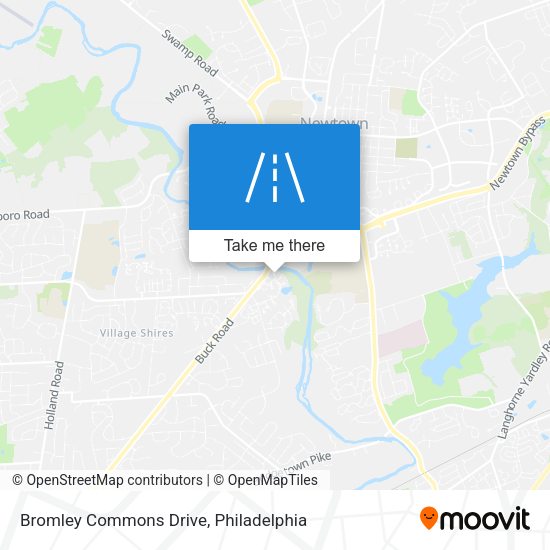 Bromley Commons Drive map
