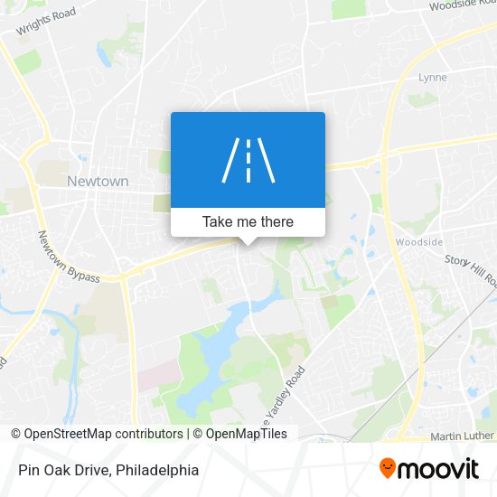 Mapa de Pin Oak Drive