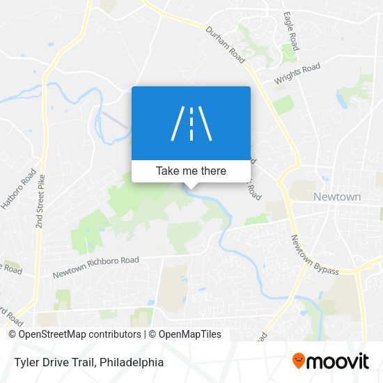 Mapa de Tyler Drive Trail