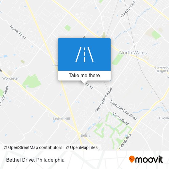 Mapa de Bethel Drive