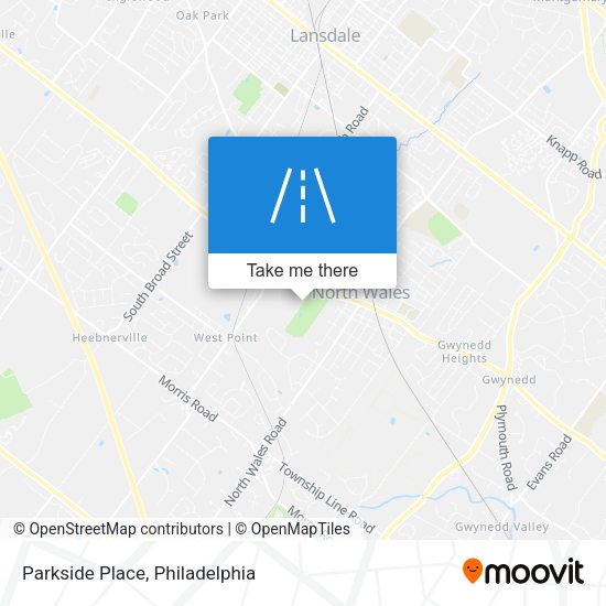 Parkside Place map