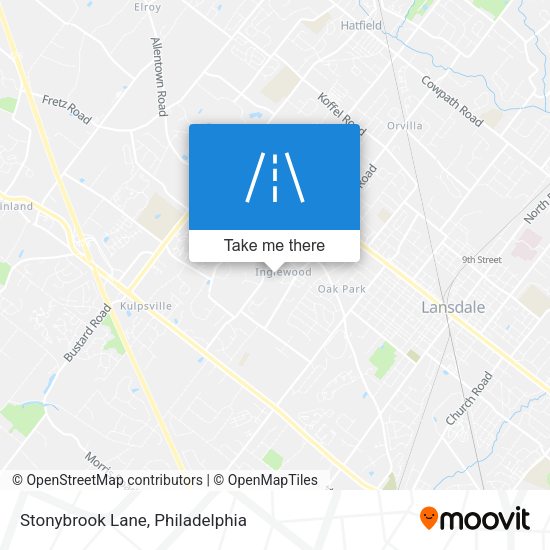 Stonybrook Lane map