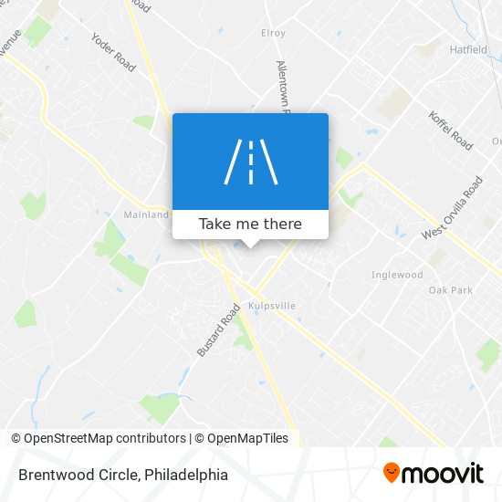 Mapa de Brentwood Circle