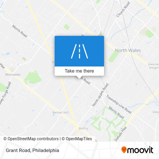 Grant Road map