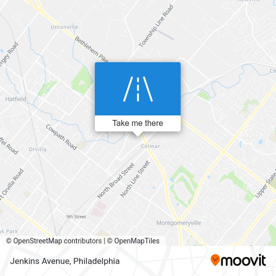 Jenkins Avenue map