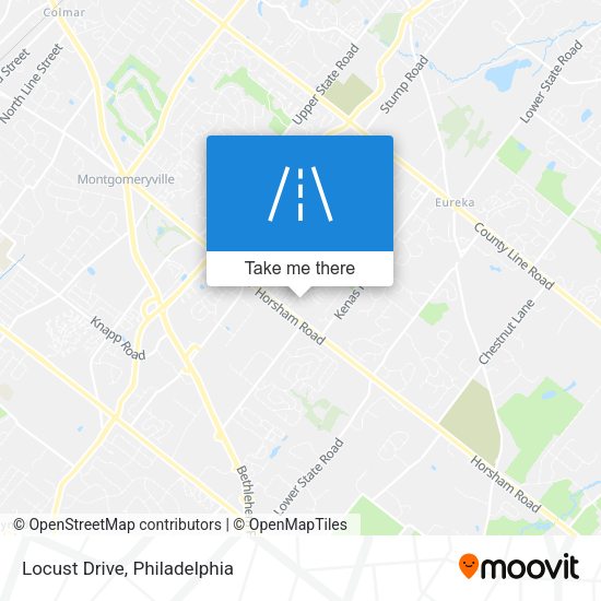 Mapa de Locust Drive
