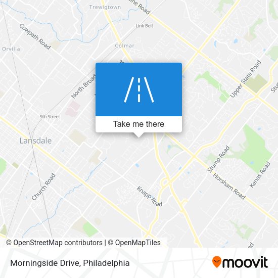 Morningside Drive map